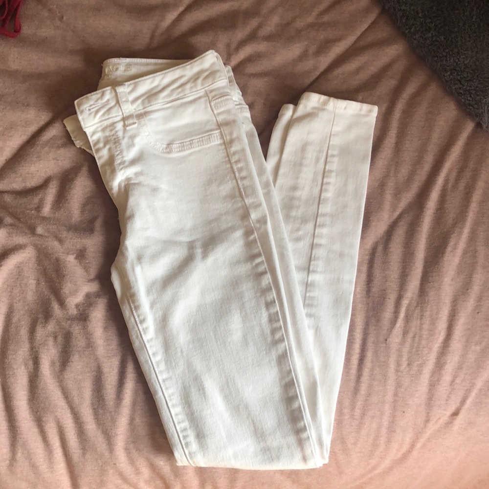 AE white Jeggings 2